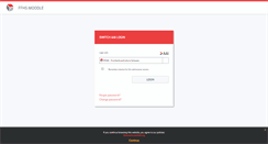 Desktop Screenshot of moodle.ffhs.ch
